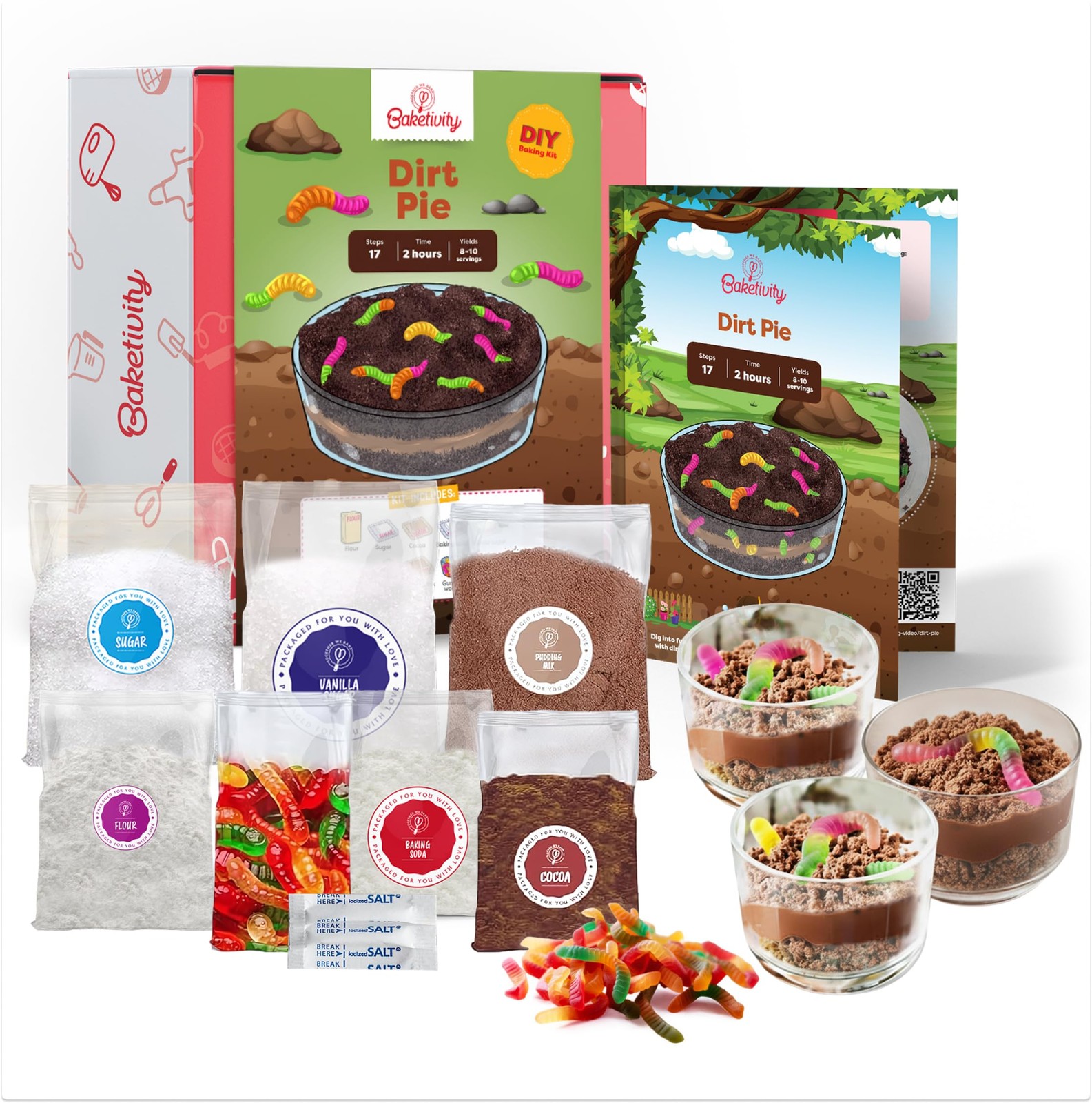 Dirt Pie Baking Kit | Delicious Chocolate Cake Baking Set for Girls & Boys | …