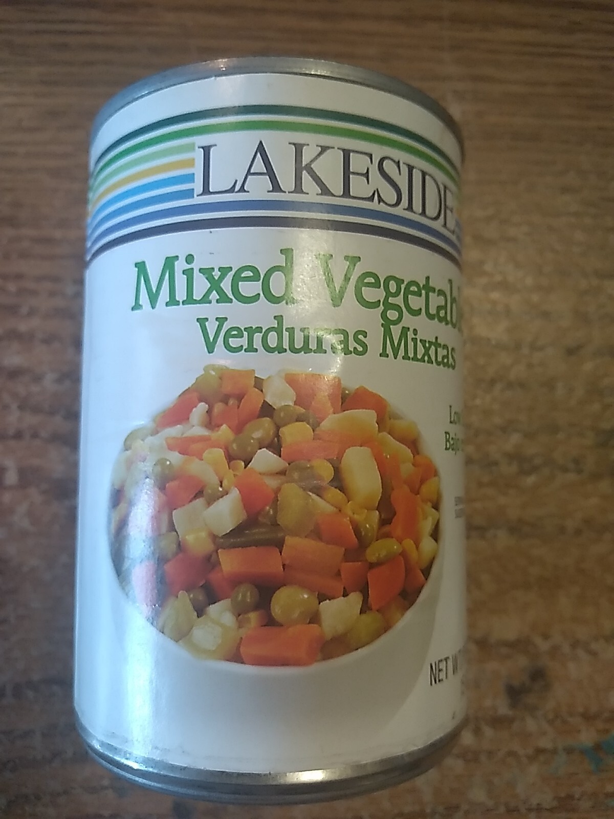 12 cans lakeside Mixed Vegetables Low Sodium 15 oz Exp OCT/26