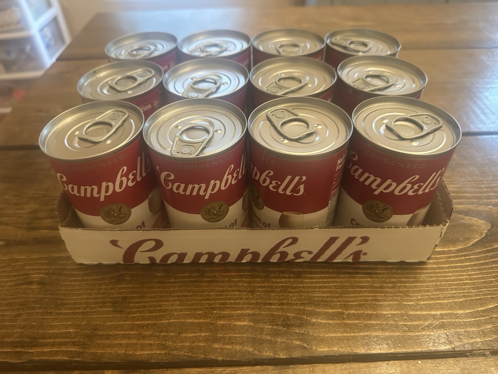 Campbell’s Cream of Shrimp Soup CASE 12 Cans 10.5 oz Exp Mar 2027!!!!