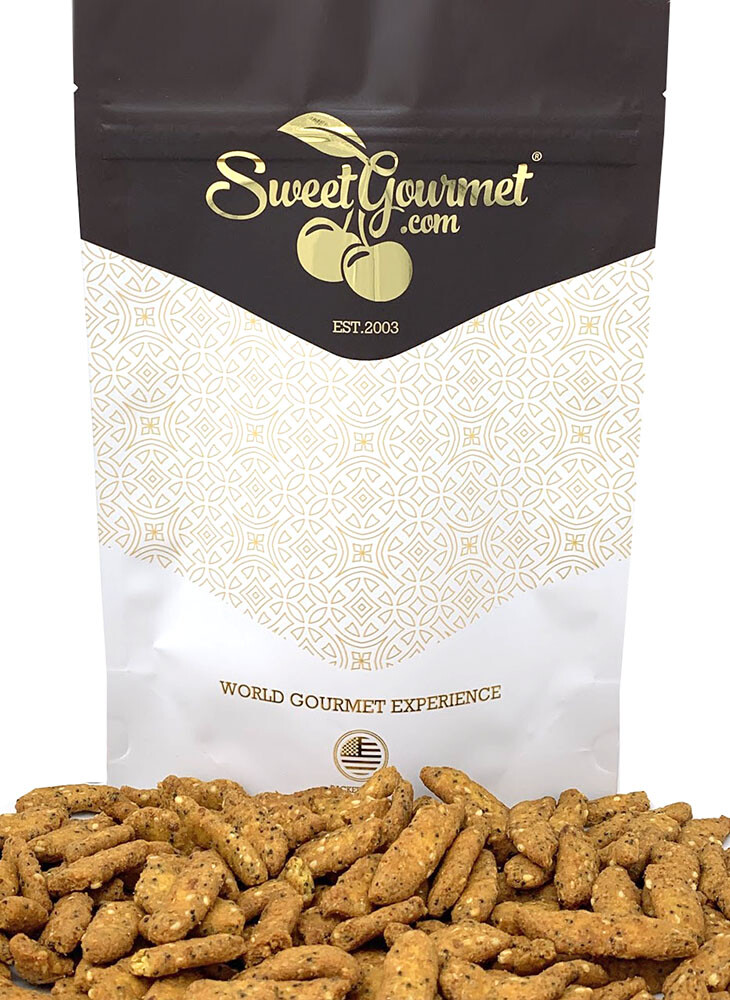 SweetGourmet Everything Sesame Sticks | Healthy Snack |