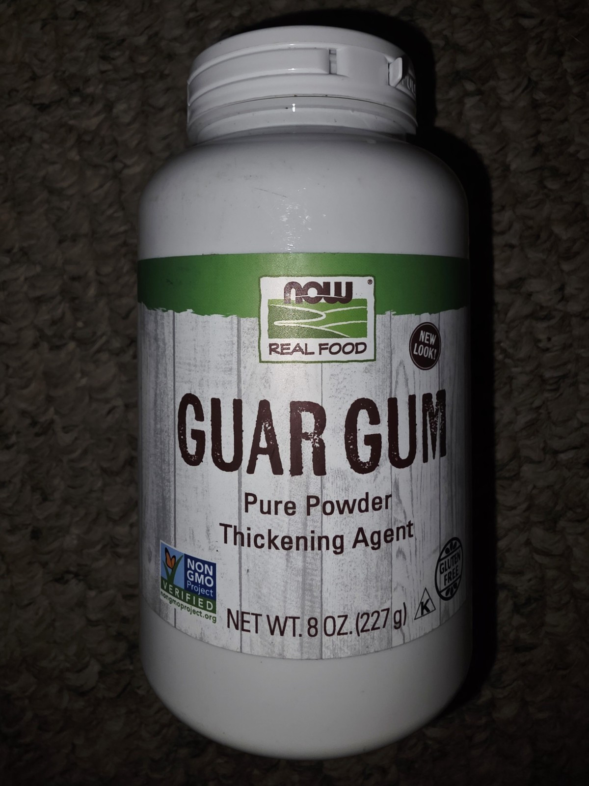 NOW FOODS Guar Gum Powder 8 oz Exp 6/26