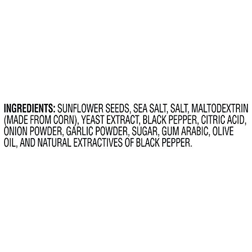 Spitz Cracked Pepper Flavored Sunflower Seeds 6oz Pack of 1 Nut and Seed Snack