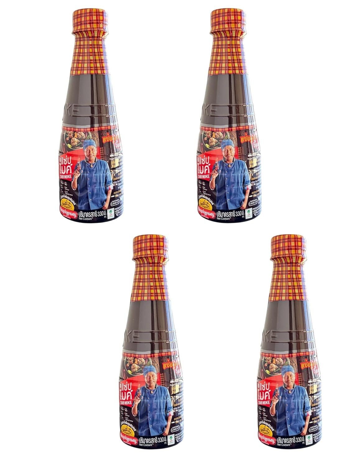 ZAB MIKE® Pasteurized Thai Fermented Fish Sauce Authentic All-Purpose Seasoning