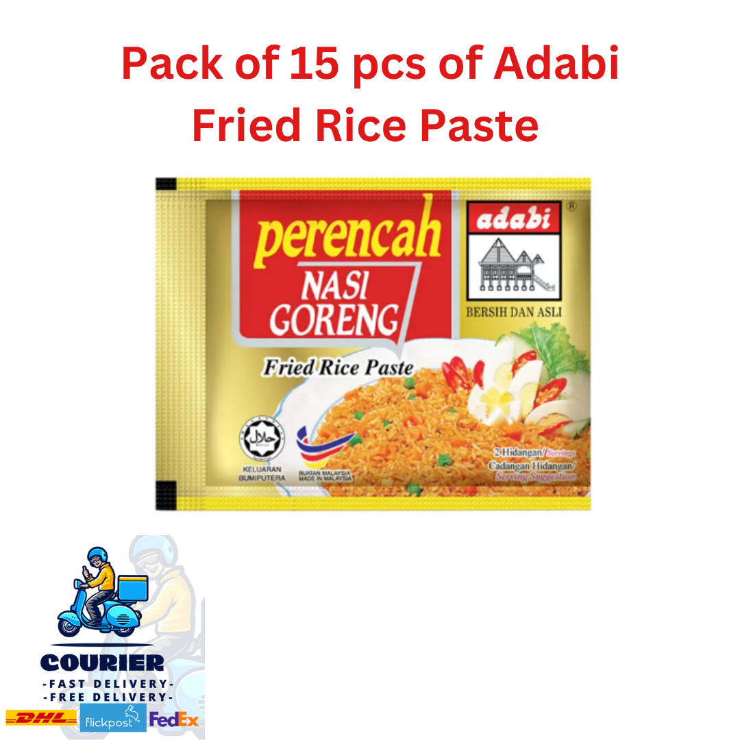 120g X 15 pack ADABI Fried Rice Paste Paste nasi goreng Fast Delivey and Free