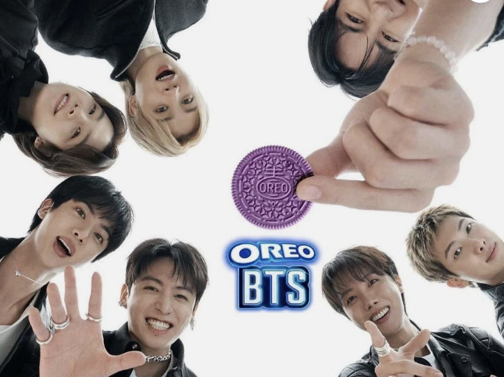 💜BTS OREO Limited Edition Sweet Hotteok Flavor 300g Big Box – Ship from Korea