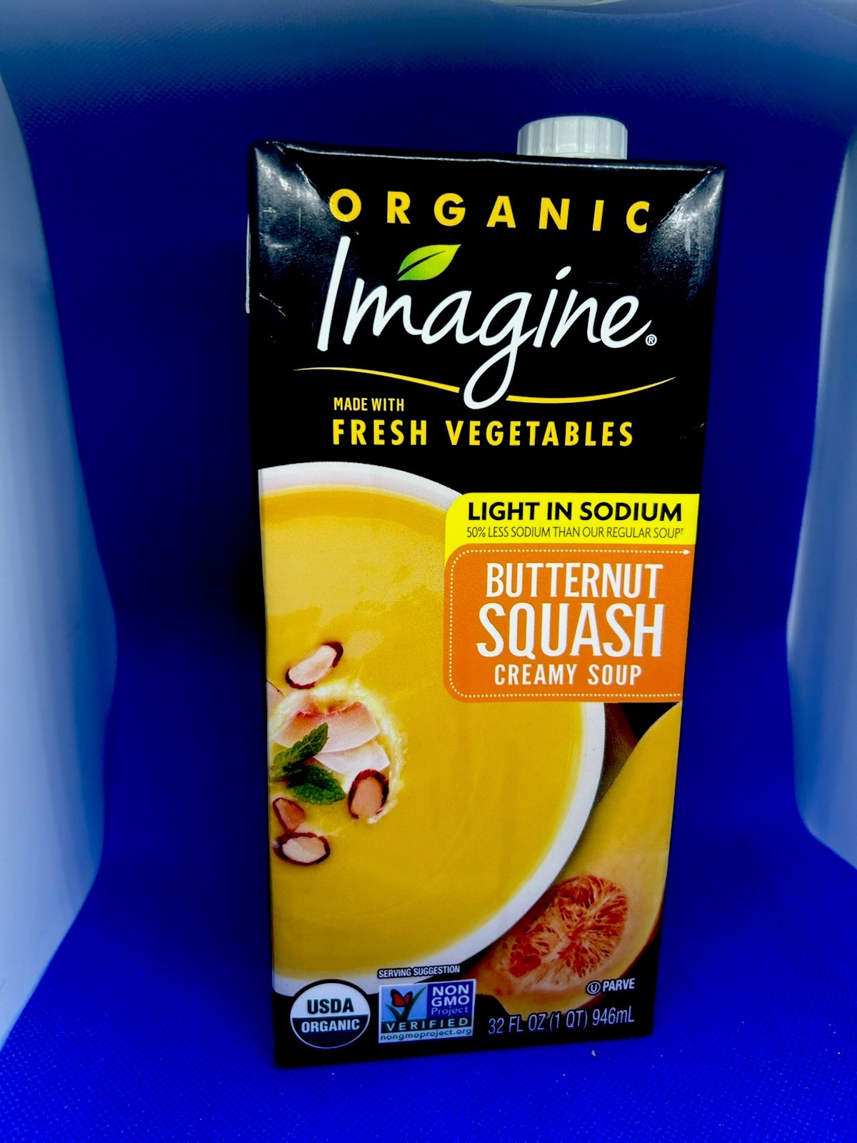 Pack Of 6 Organic Butternut Squash Creamy Soup 32 fl. oz