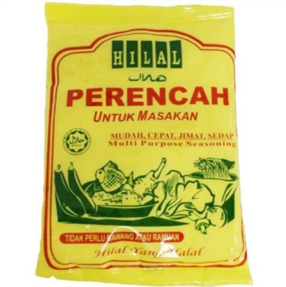 4 packs HILAL | Multipurpose Malaysian Seasoning ( 90 gram )