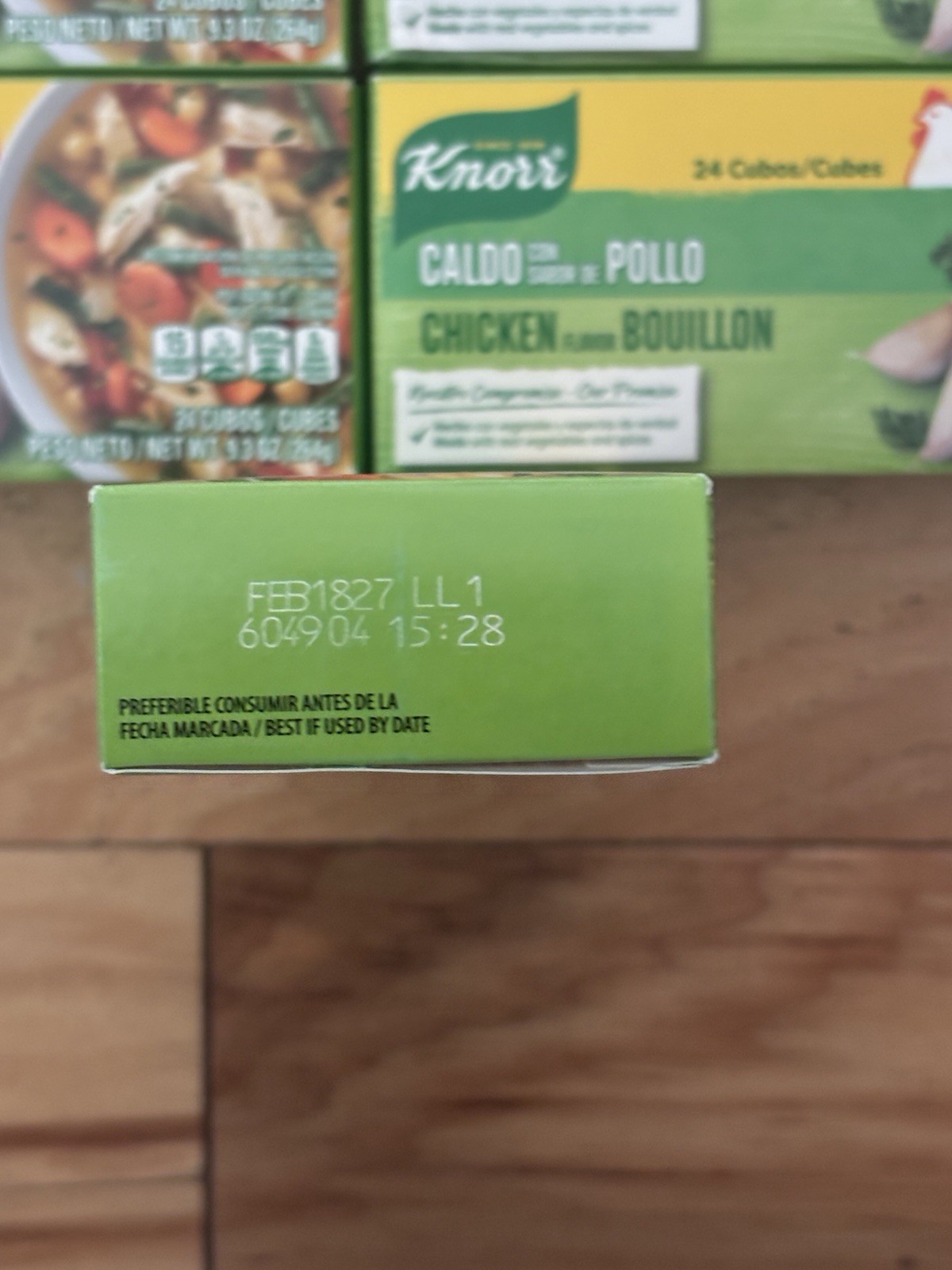 Knorr Chicken Flavor Bouillon Cubes 120 Cubes FEB 2027 SHIPS NOW