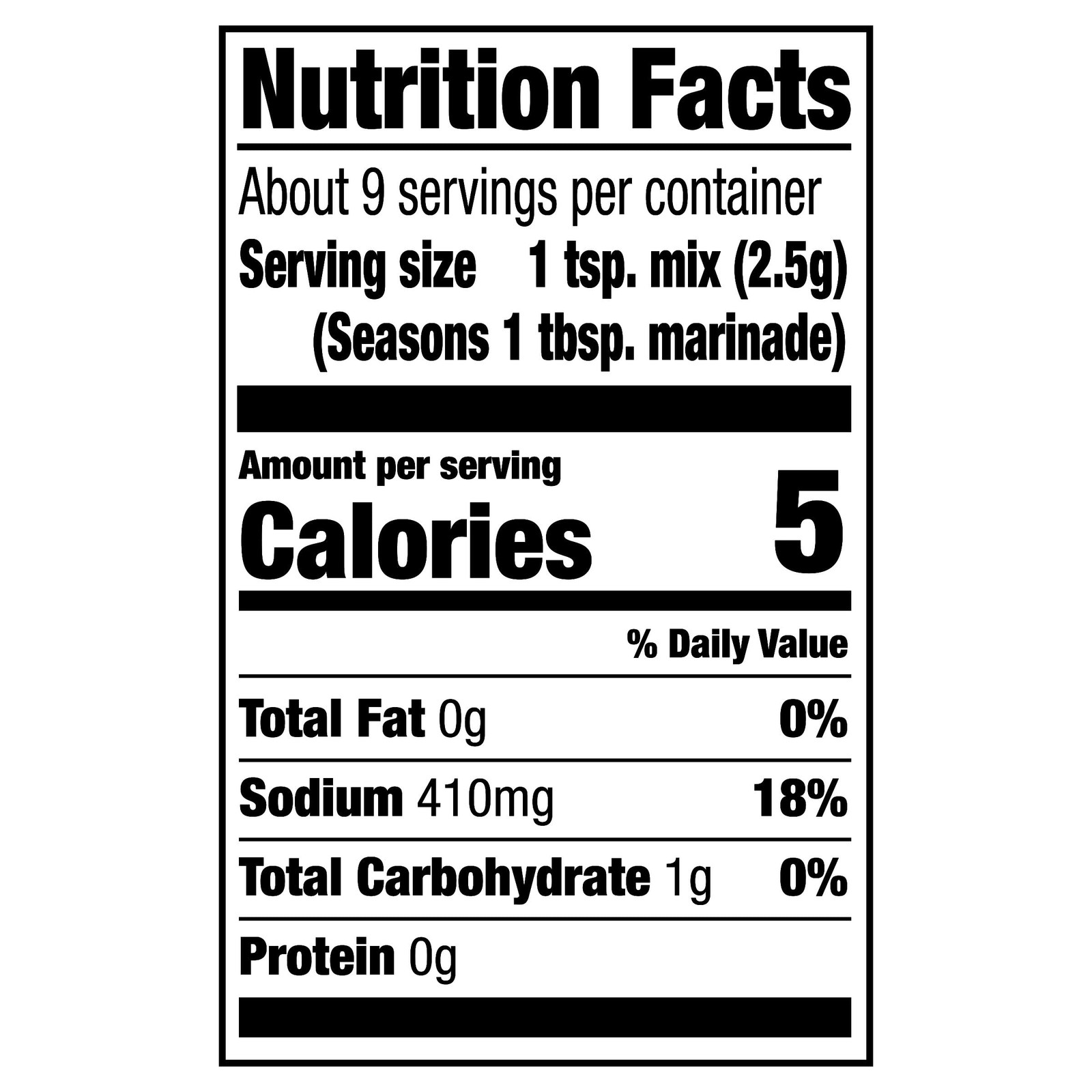 McCormick Grill Mates Garlic, Herb & Wine Marinade Mix, 0.87 oz Pack of 12