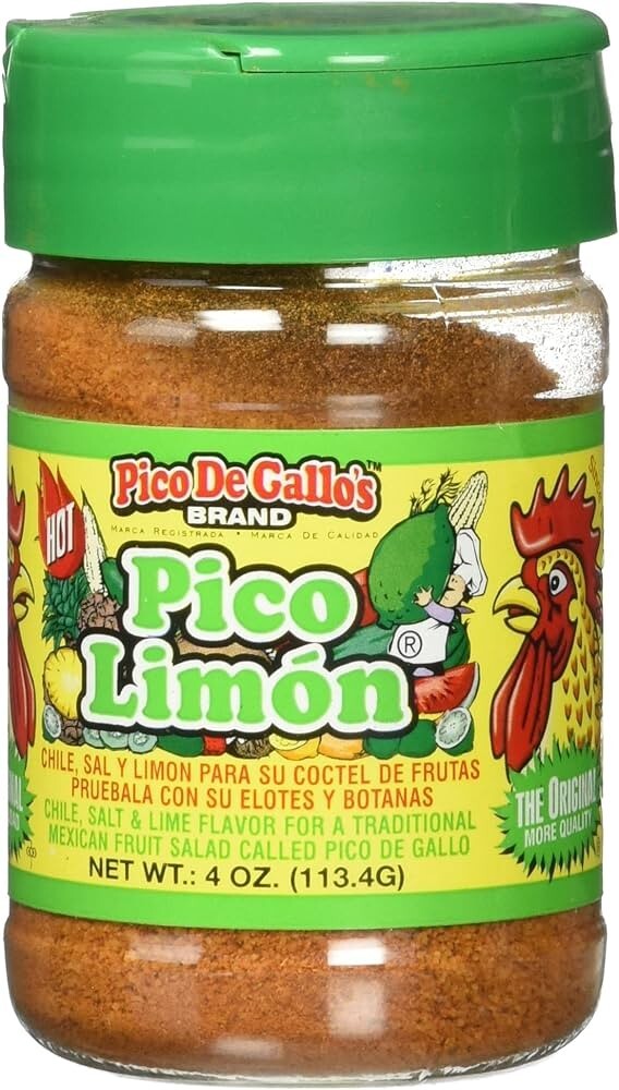 12-pk Pico De Gallo, Limon Snack Seasoning Clasico 4oz each