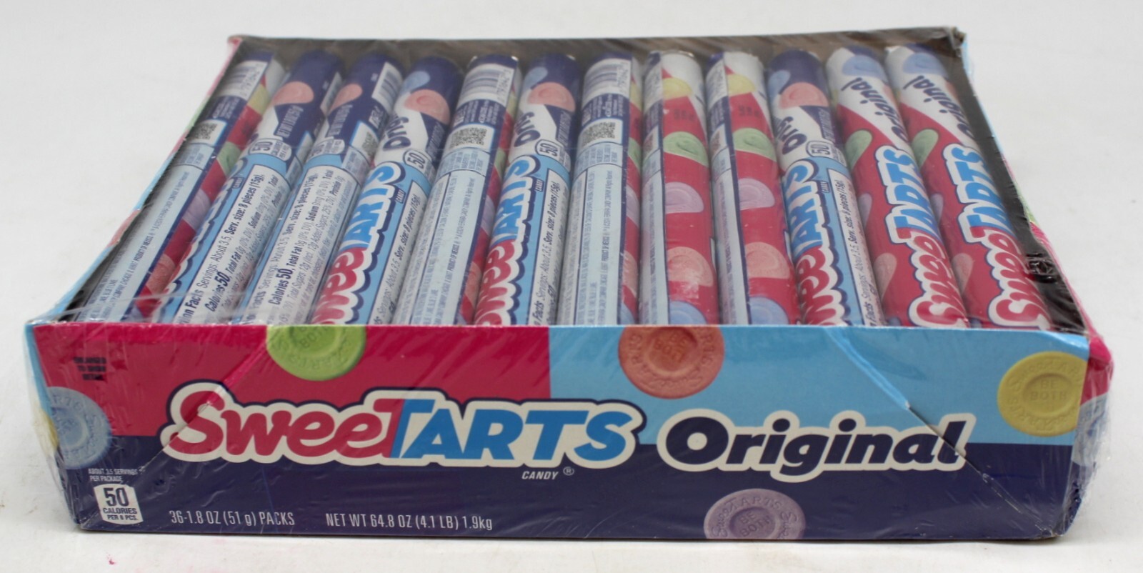 Sweetarts Candy 36 Count Rolls Bulk Box Sweet Tart Sweetart Sweettart OVER 4 LBS