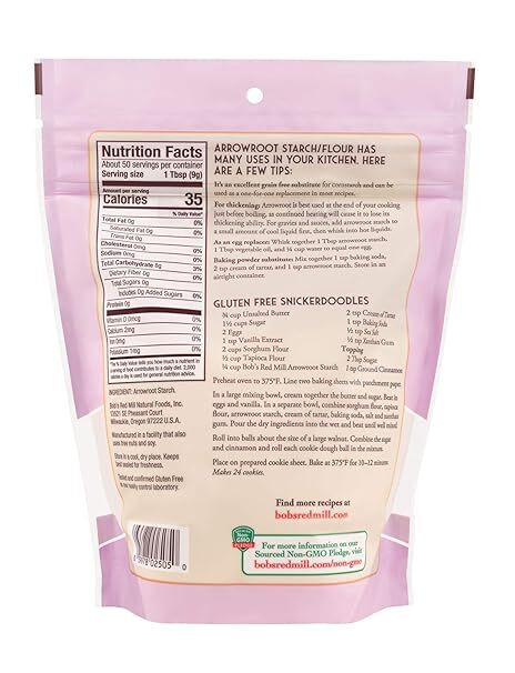 Bob’S Red Mill Arrowroot Starch 16 Oz