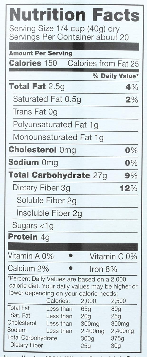 Wholesome Irish Oatmeal – 4 Pack of Traditional Steel Cut Oats, Gluten-Free