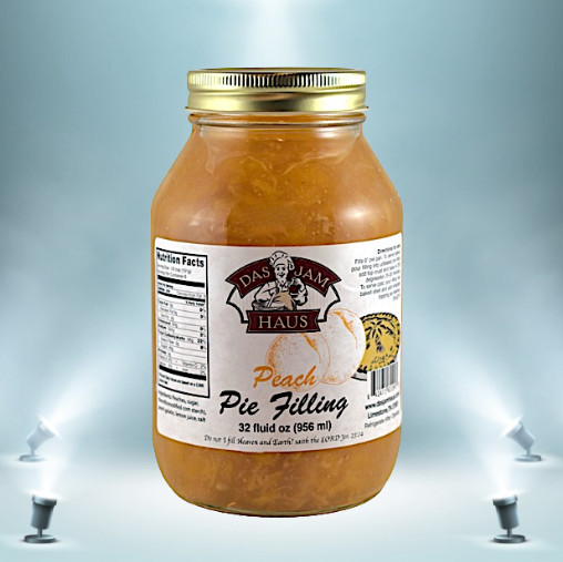 Pie Fillings Gourmet Handmade 7 Varieties 32oz 1 Quart ~All Natural Ingredients