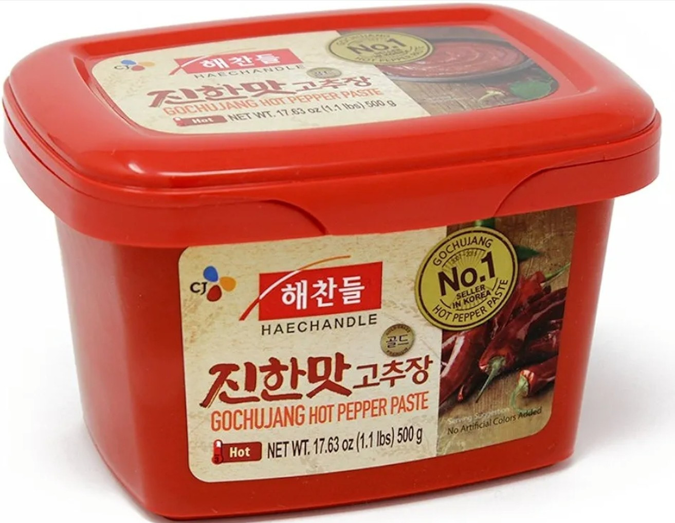 CJ Haechandle Gochujang – Hot Pepper Paste, Korean Traditional Fermented Jang