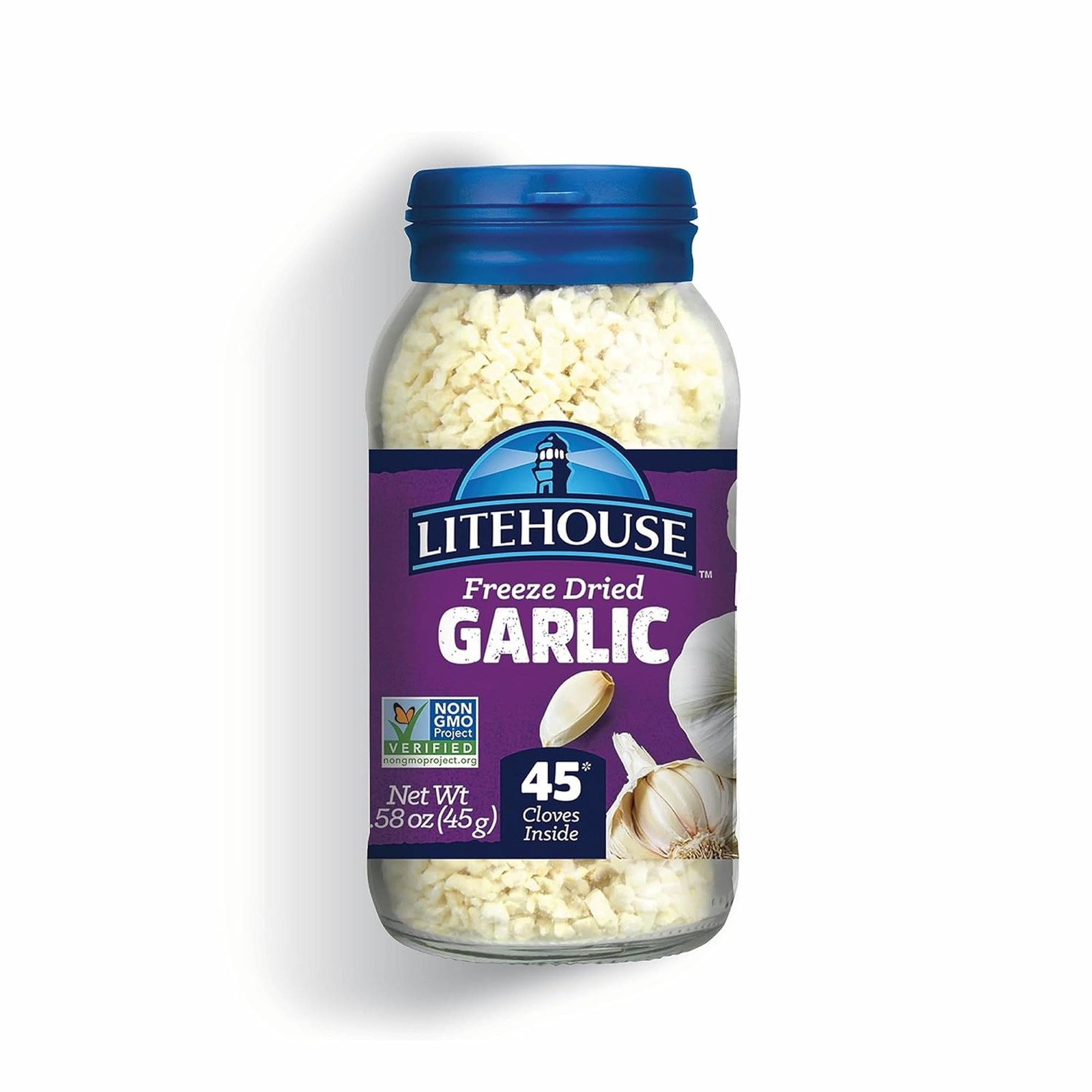 Freeze Dried Garlic – Garlic, Substitute for Fresh Garlic & Minced Garlic, Ja…