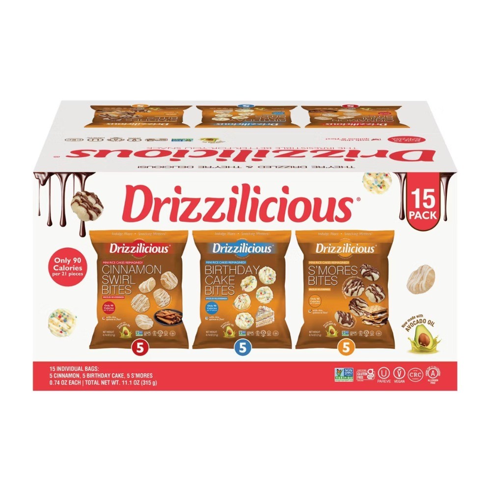Mini Rice Cake Variety Pack – 11.1oz/15ct