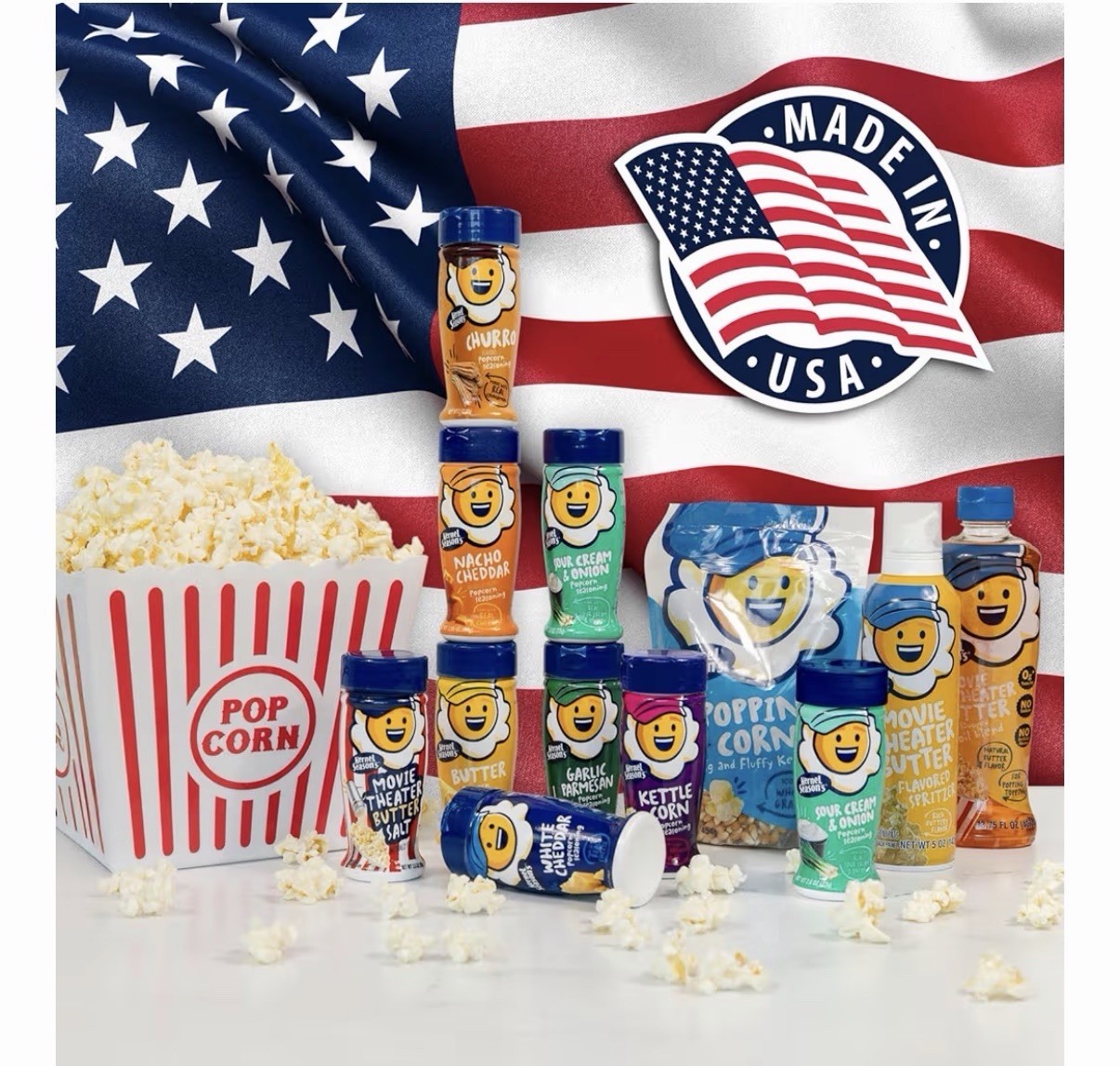 Kernel Season’s Cinnamon Roll Popcorn Seasoning 2.85 oz Seasons