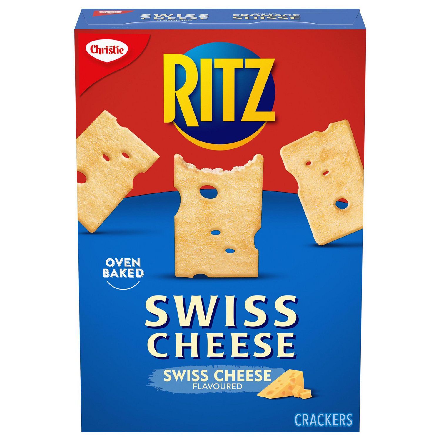 Christie Swiss Cheese Crackers 6 BOXES 200g Each From Canada -FRESH & DELICIOUS!