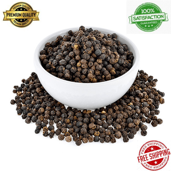 Exquisite Ceylon Black Pepper,Rare Spice from the Pearl of the Indian Ocean 100g