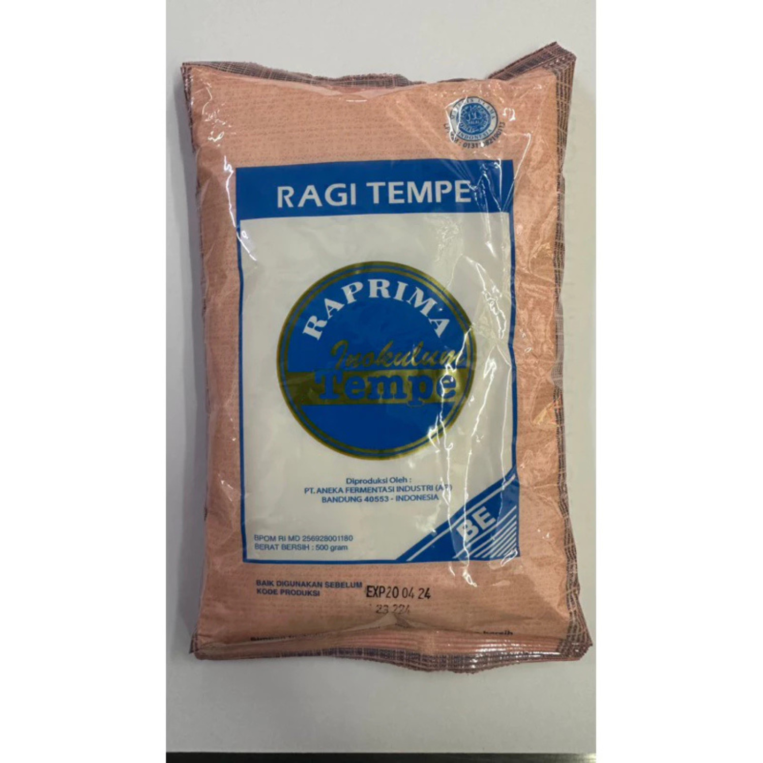Raprima Tempeh Starter Yeast Ragi Inculum Starter Original Protein Indo 2X 1kg