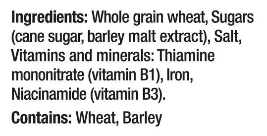 Weetabix Whole Grain Cereal, 400g (4 Pack)