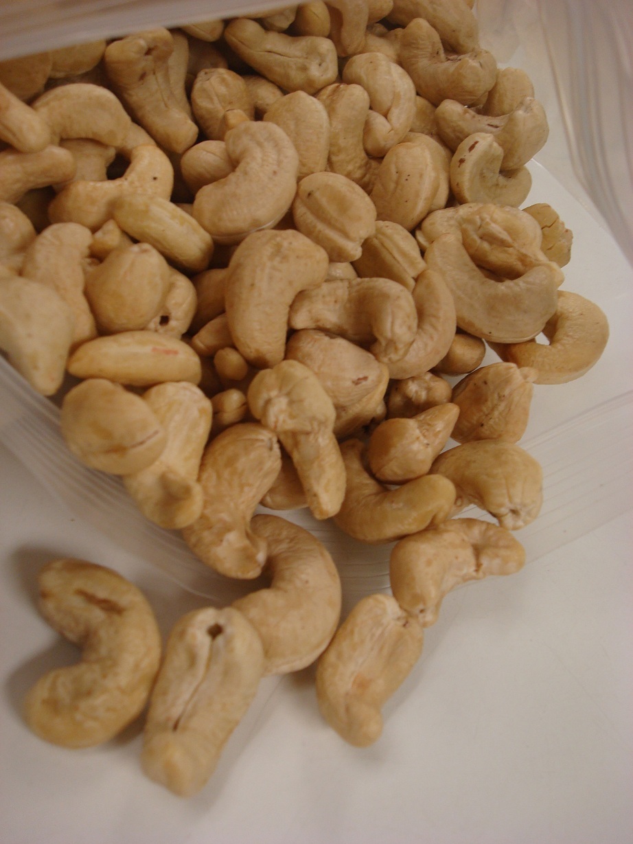 Roasted UNSALTED Whole JUMBO Cashews Resealable Bag Always Fresh by AgroSun
