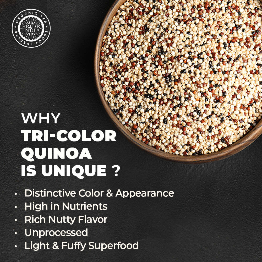 Three Color Quinoa – Protein Rich Whole Grain Jar