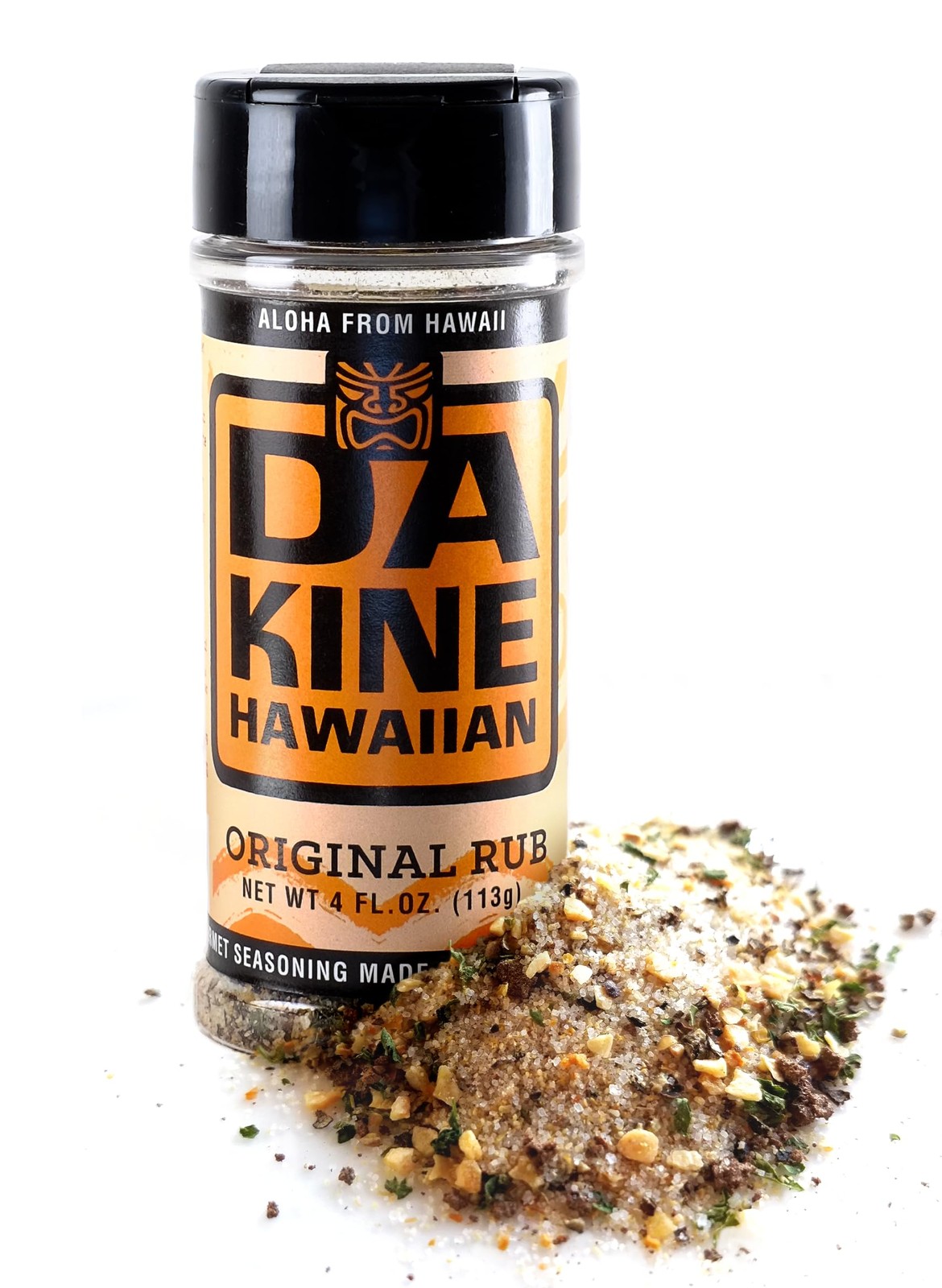 Da Kine Hawaiian Seasoning BBQ Dry Rub – 4 Ounce (Pack of 1), Red