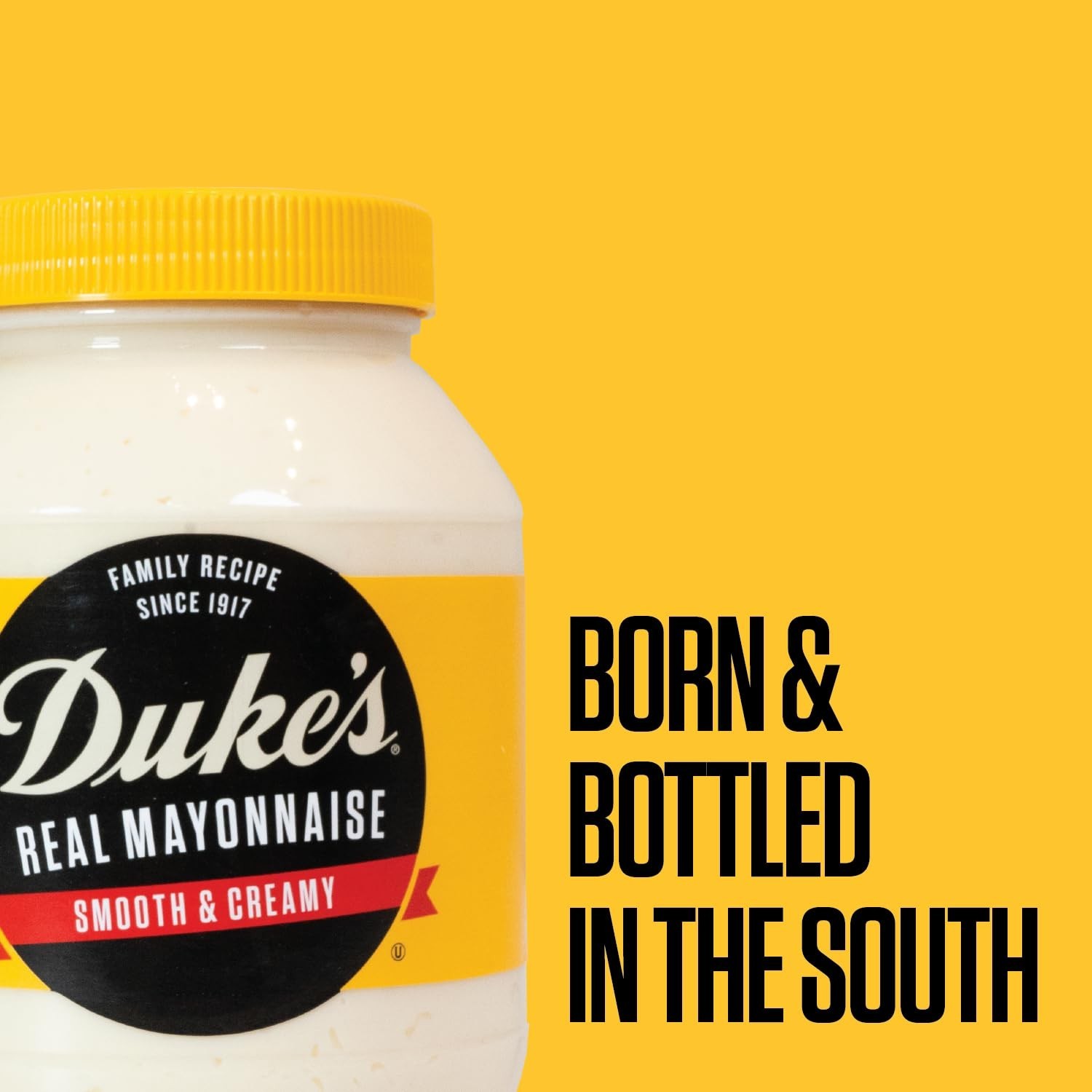 Duke’s Real Mayonnaise Jar – Smooth & Creamy Taste, 30 Ounce Pack of 6