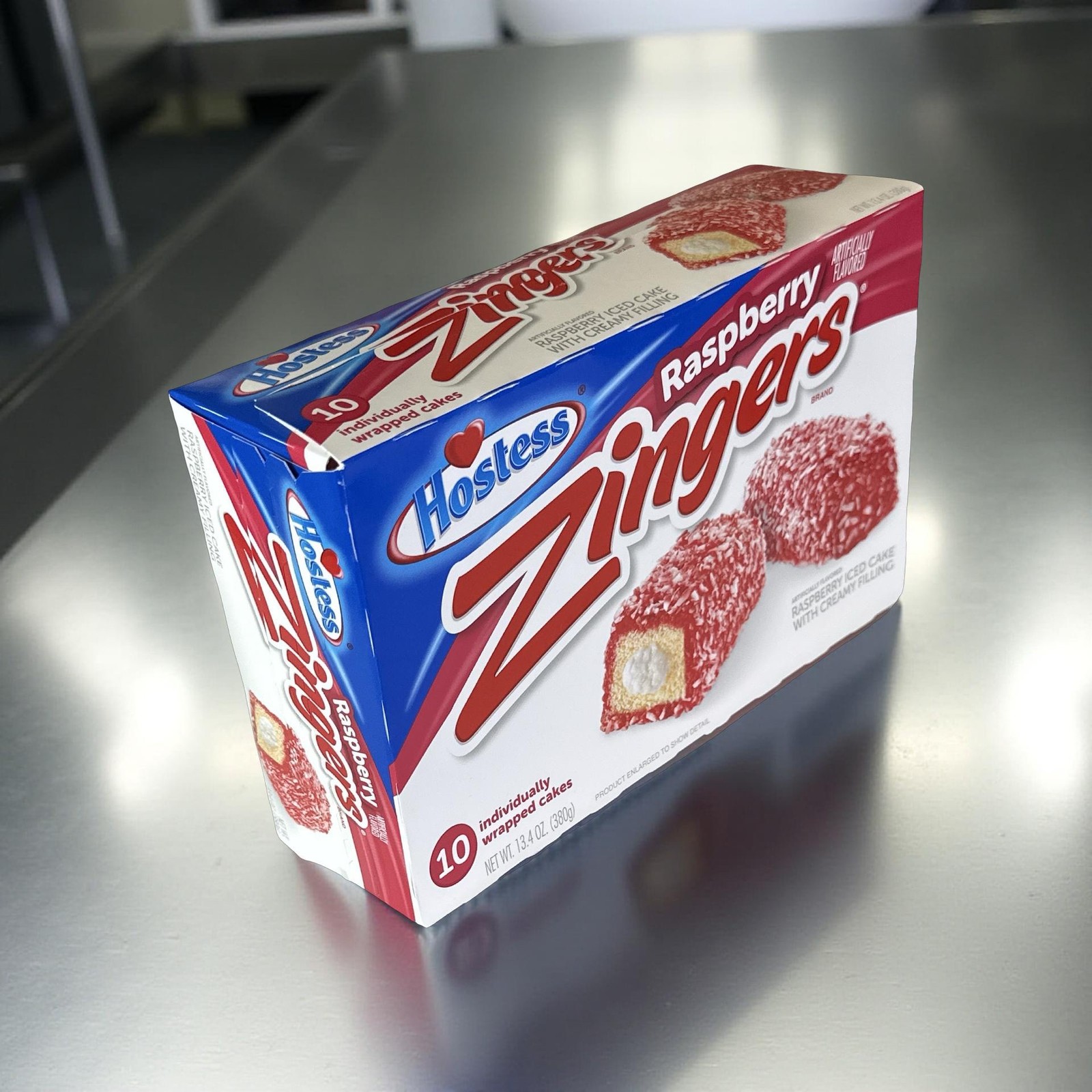 Hostess Berry Zingers Value Pack 13.4 Oz Box of 10 Individually Wrapped | Pack