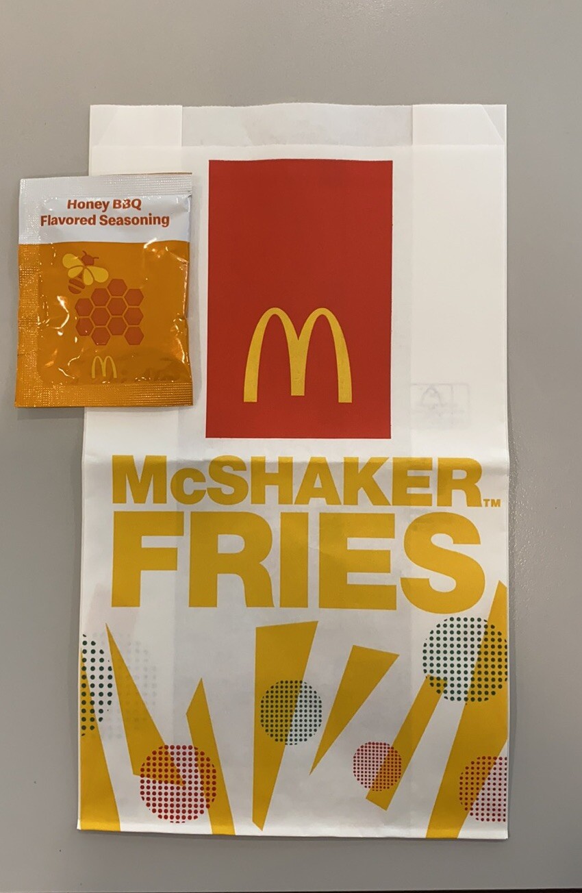 NEW! McDonald McShaker Fries Seasoning Shake Shake Fries Powder – Truffle Flavor