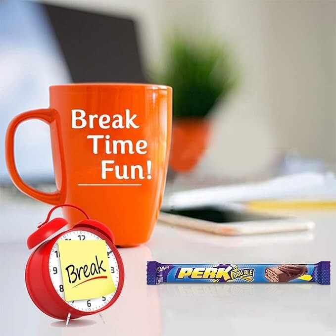 Cadbury Perk Double Chocolate Bar, 10 gm (Pack of 60)