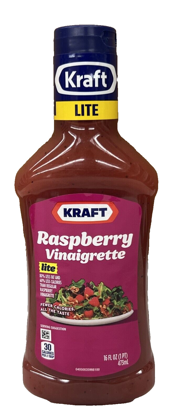 Kraft Lite Raspberry Vinaigrette Salad Dressing 16 oz