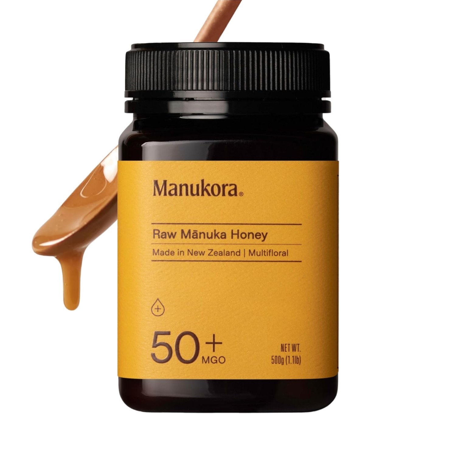 Manuka Honey Raw NZ 50+ MGO Superfood Immune Support 500g Jar