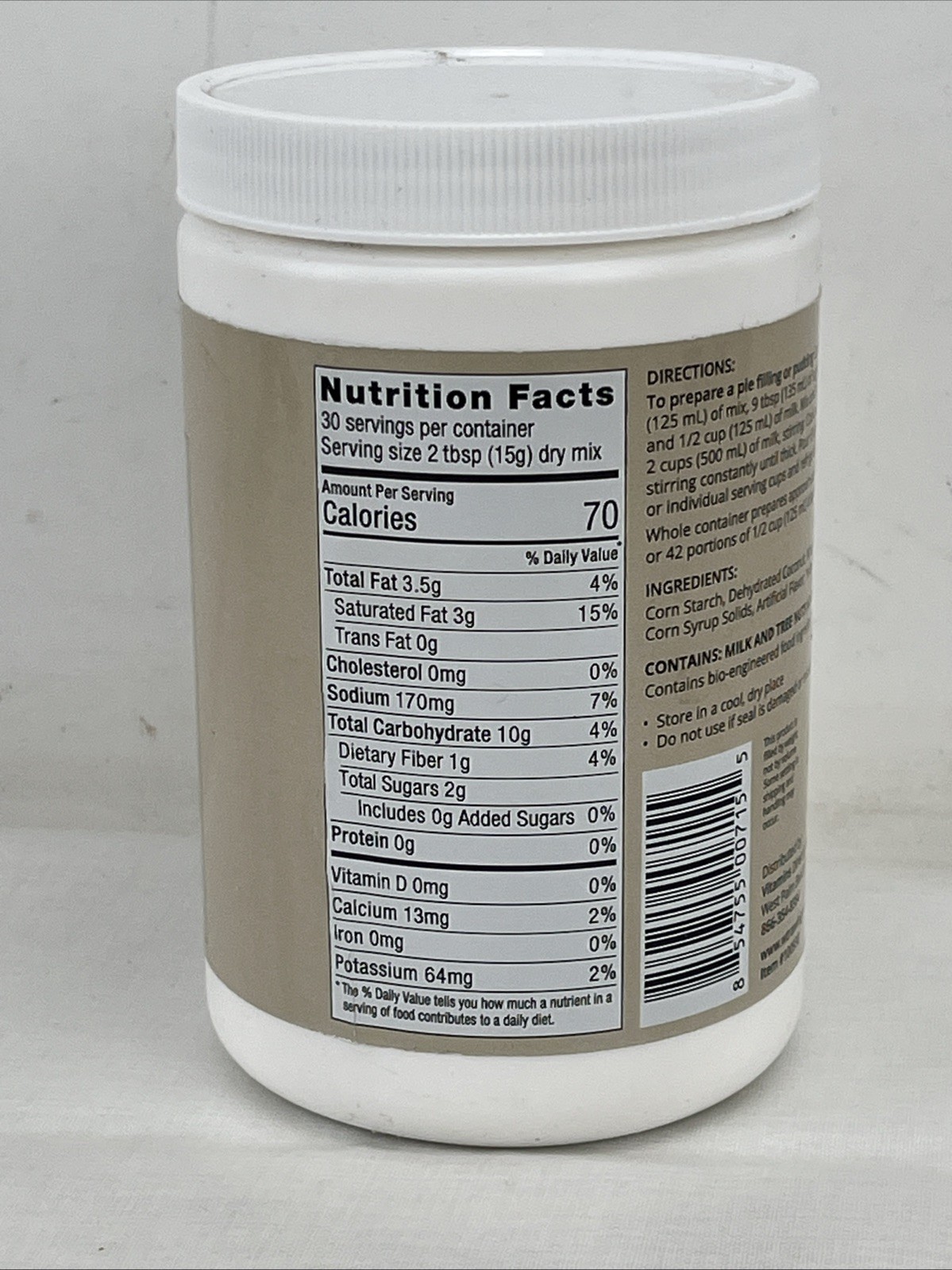 Rawleigh Coconut Pie Filling & Dessert Mix 16 oz.(454 g) NEW W/ FREE SHIPPING!