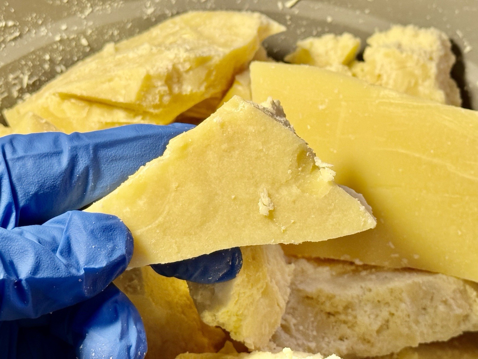 1 Lb Peruvian Cocoa Butter Natural Raw Unrefined 100% Food Grade