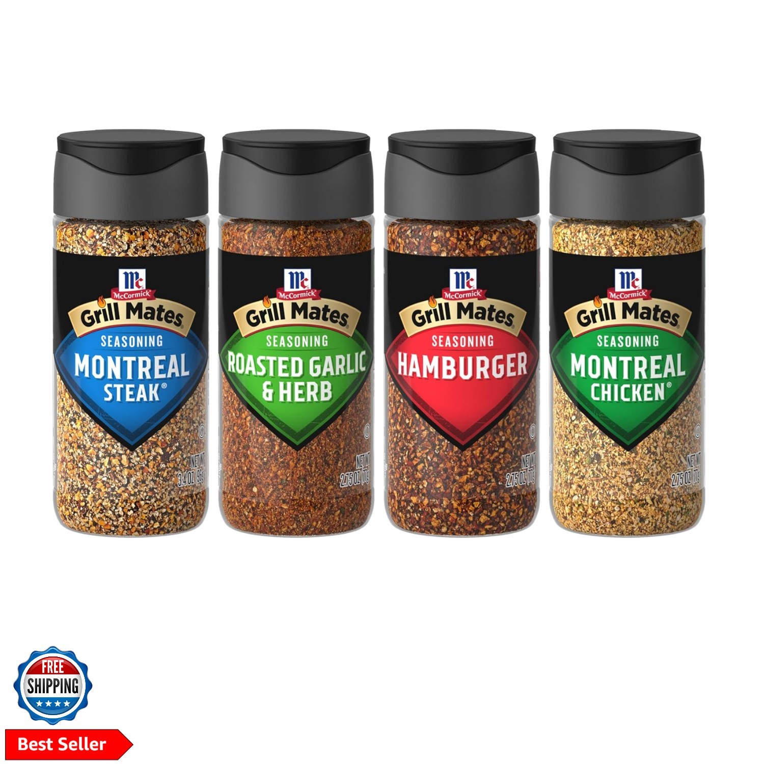 McCormick Spices, Everyday Grilling Variety Pack Montreal Steak, Montreal Chi…