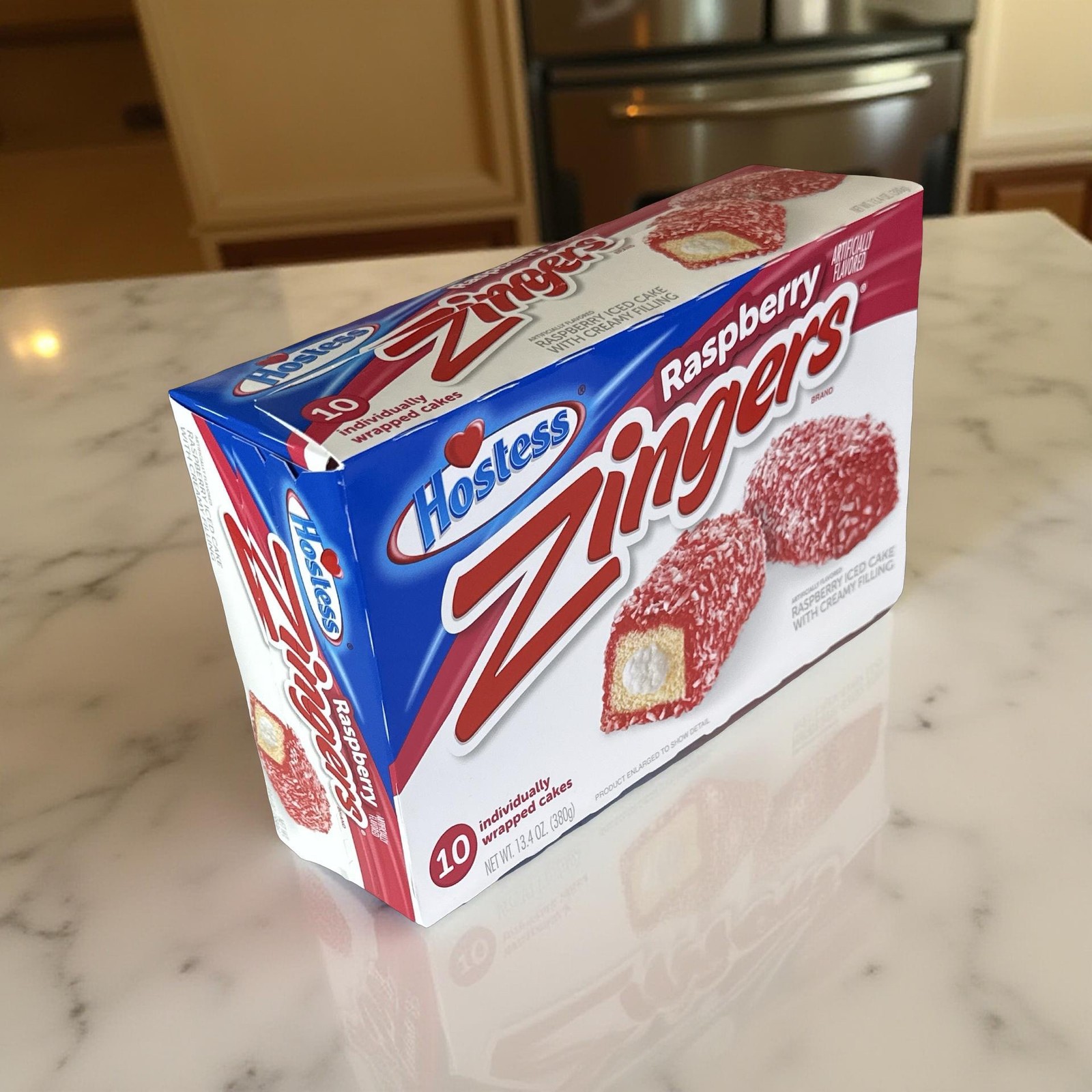Hostess Berry Zingers Value Pack 13.4 Oz Box of 10 Individually Wrapped | Pack
