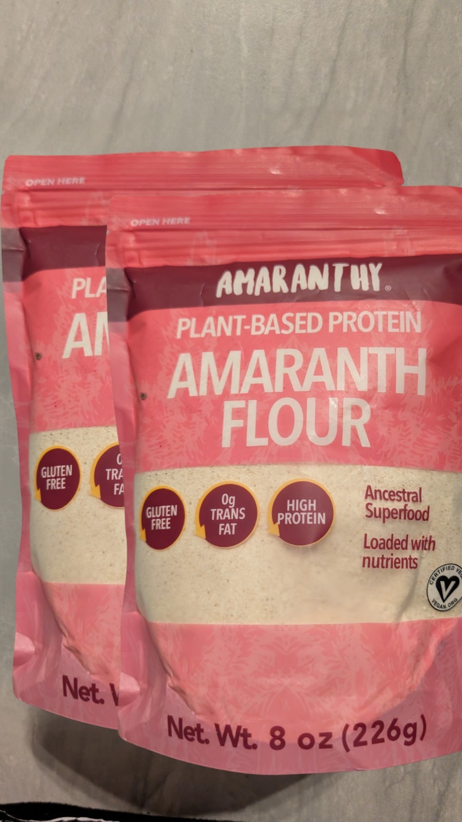 Amaranth Flour – Plant Based Protein – Vegan- Gluten Free – High Protein 8 Oz.