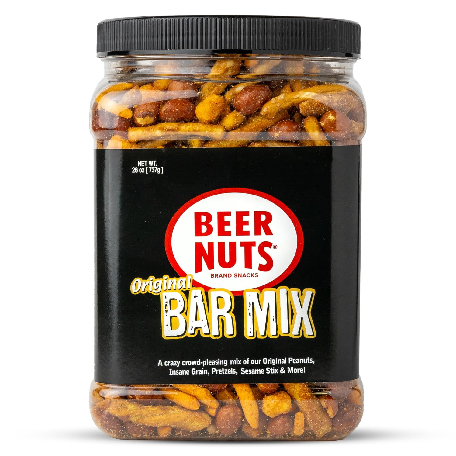 Original Bar Mix – Crunchy Party Pretzels, Cheese Sticks, Sesame Sticks, Roasted