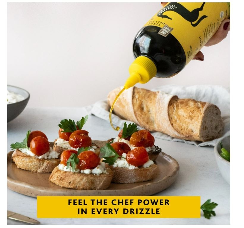 Terra Delyssa Single Origin EVOO Squeeze Bottle, Smooth, 25.5 fl oz.