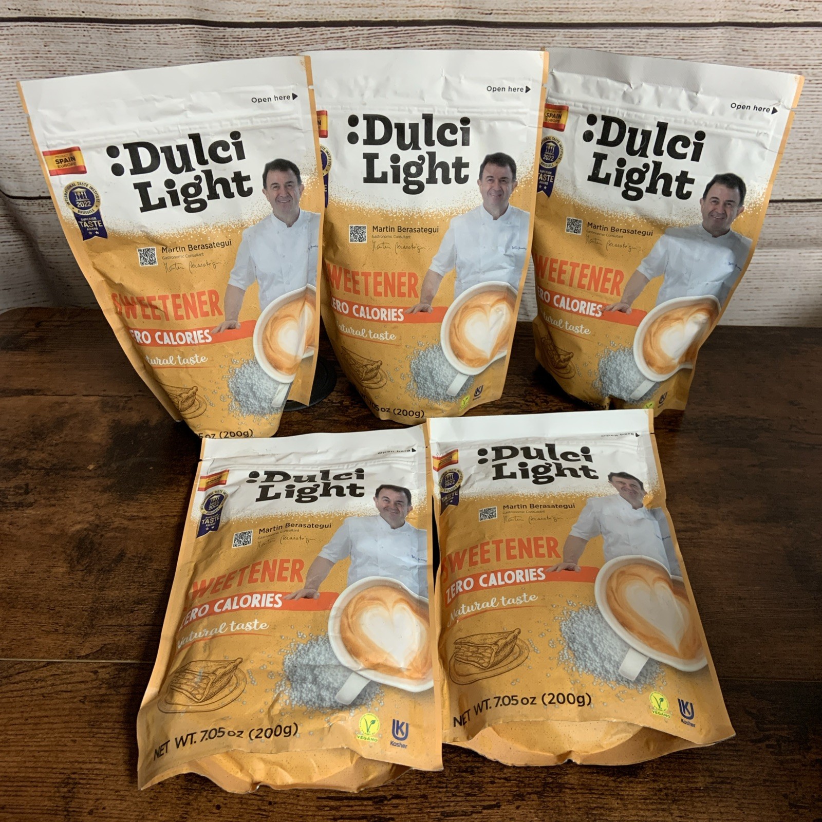 5X Dulci Light Zero Calories Sweetener 7.05oz Each Keto Gluten Free Non Gmo 2028