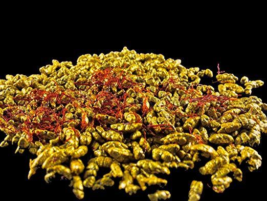 KLG Gold Cardamom Seeds Cluster Mint Natural Spice Breath Freshener, Edible