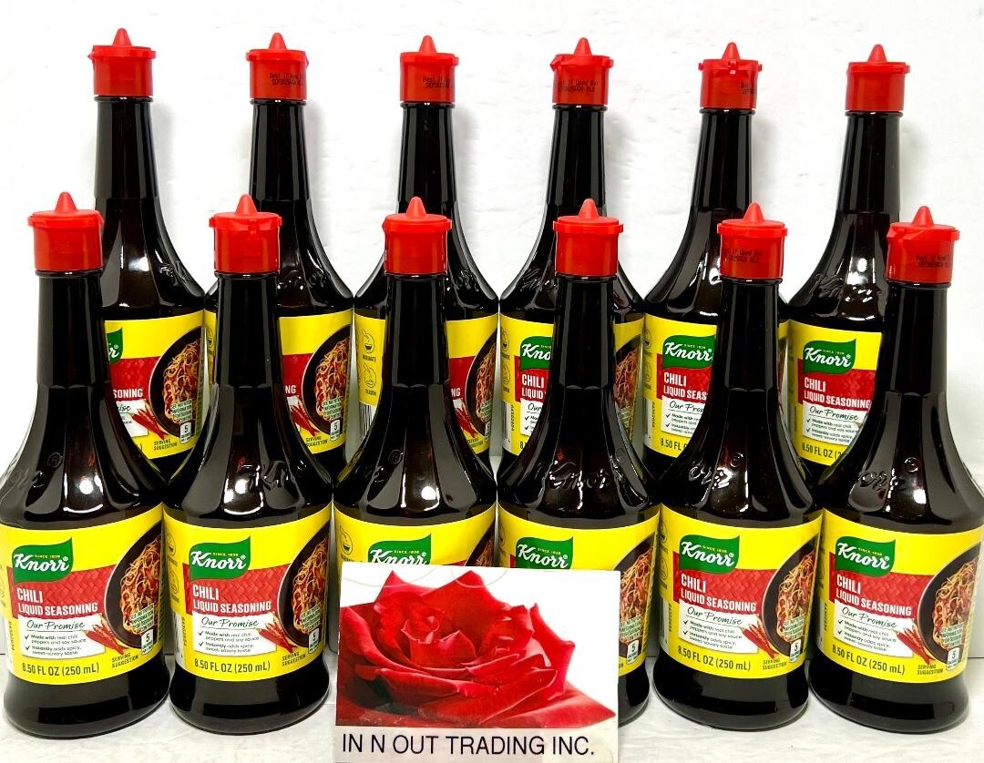 Knorr Chili Liquid Seasoning 250ml ( Pack of 12 ) ~4/02/2027