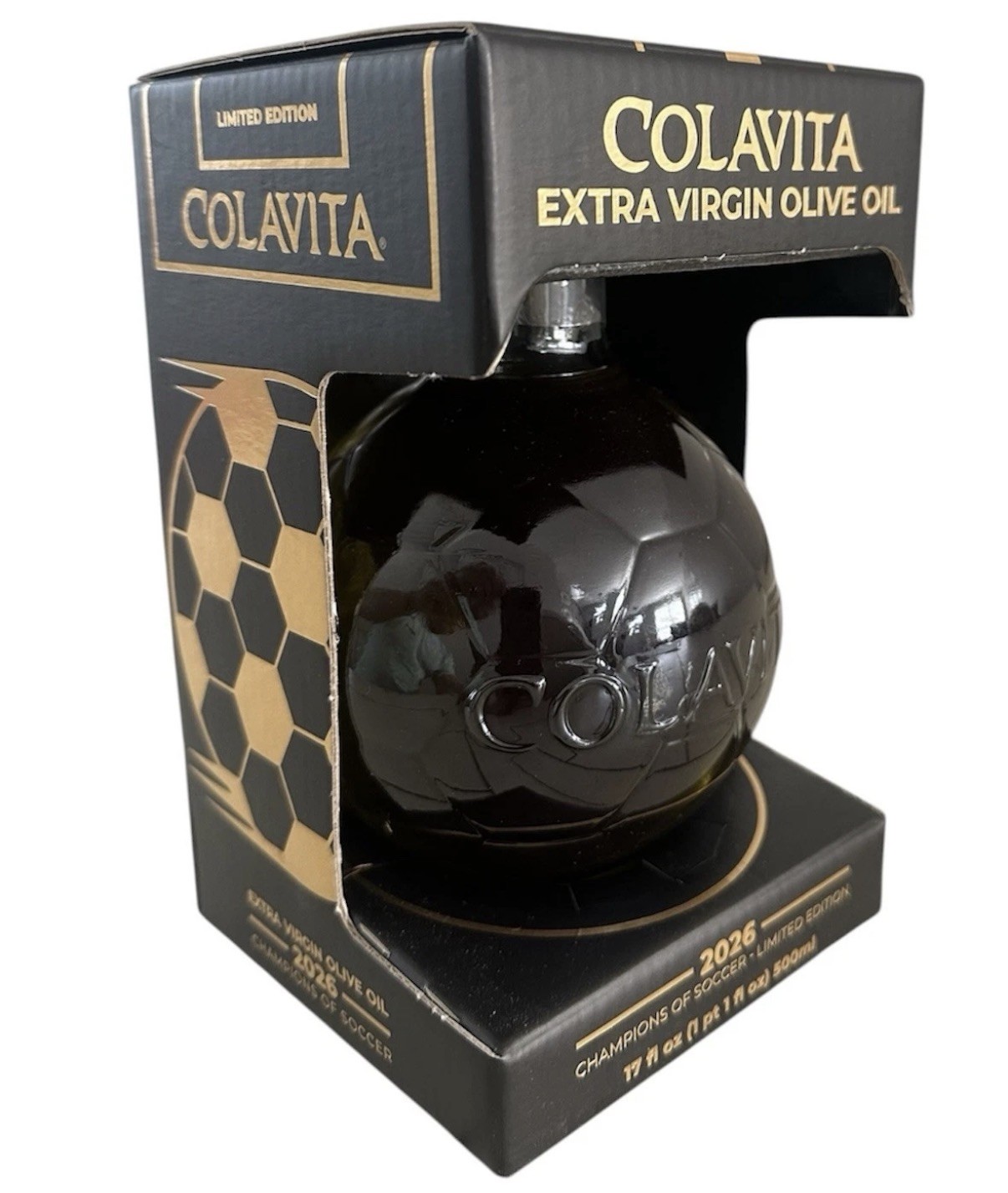 FIFA World Cup Colavita Extra Virgin Olive Oil Champions Edition Soccer Exp 2027