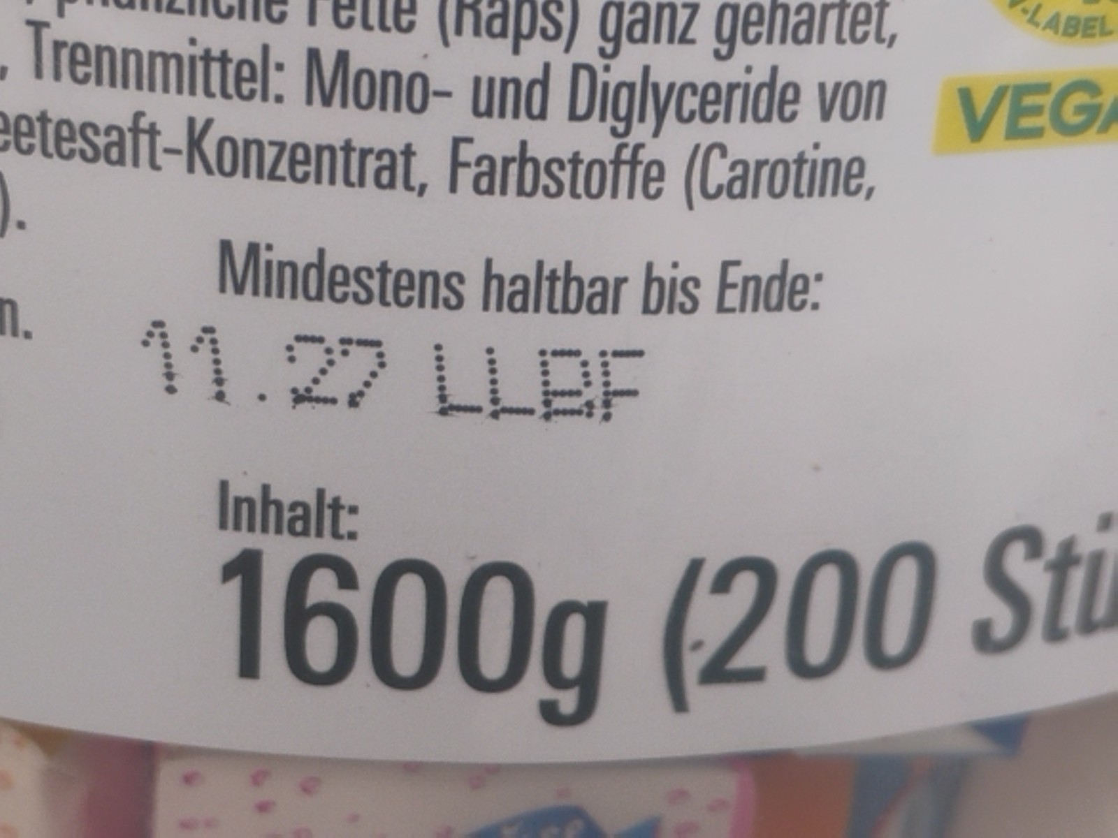 Frigeo Ahoj Brause Brocken Fizzy Candy 200pc Exp 11/2027 Damaged Tub