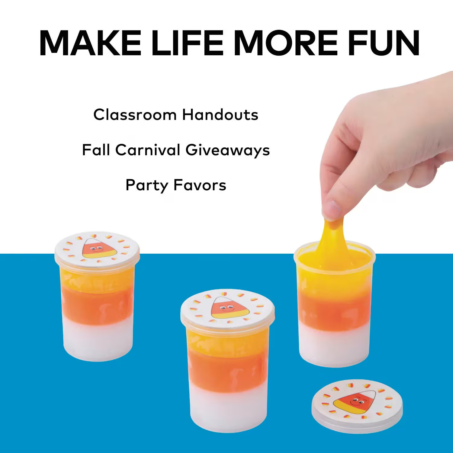 Candy Corn Putty – 12 Pc