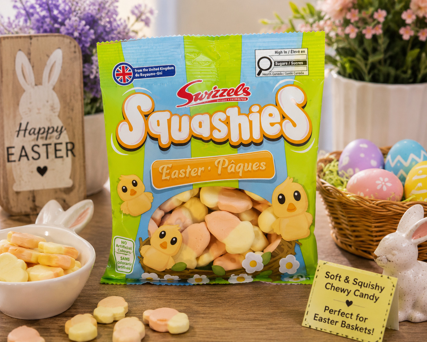 Swizzels Squashies Easter Squashies Orange & Pineapple Candy