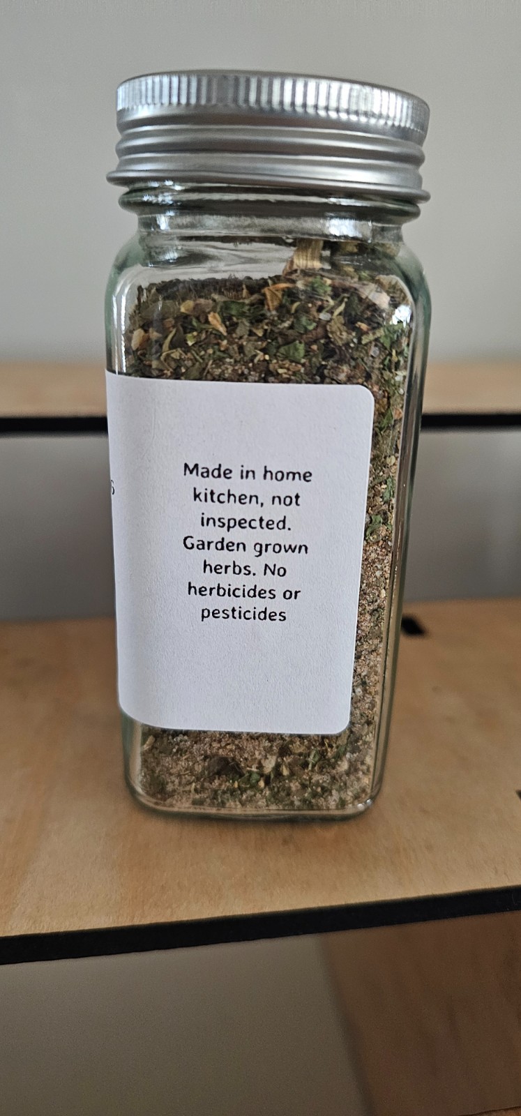 Greek seasoning, Mediteranean seasoning, garden grown herbs